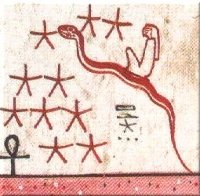Horus sur serpent